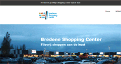 Desktop Screenshot of bredene-shopping.be