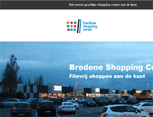 Tablet Screenshot of bredene-shopping.be